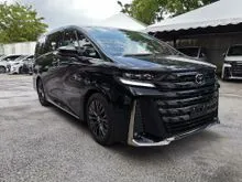 2024 Toyota Vellfire 2.4T Z Premier/BROWN INTERIOR/TWIN MOONROOF/360 CAM/HUD/DIM/BSM/UNREGISTER