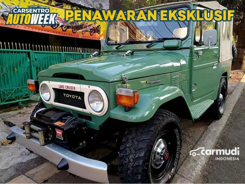 Jual Mobil Toyota Land Cruiser 1978 Hardtop 4.2 4.2 di Jawa Tengah Manual Jeep Hijau Rp 315.000.000