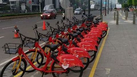 Bike Sharing Hadir di Jakarta, 200 Sepeda Langsung Tersedia