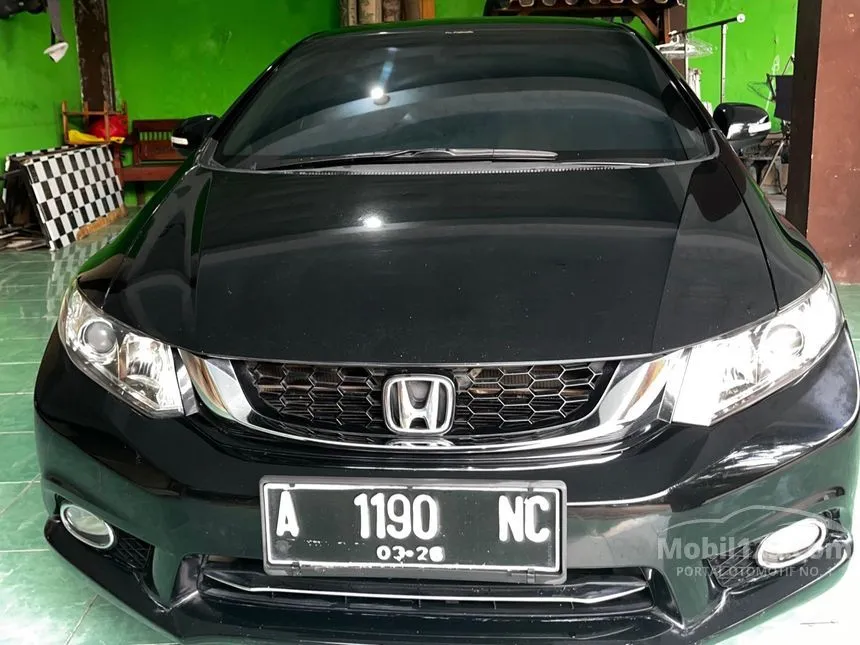 Jual Mobil Honda Civic 2015 1.8 di Banten Automatic Sedan Hitam Rp 185.000.000