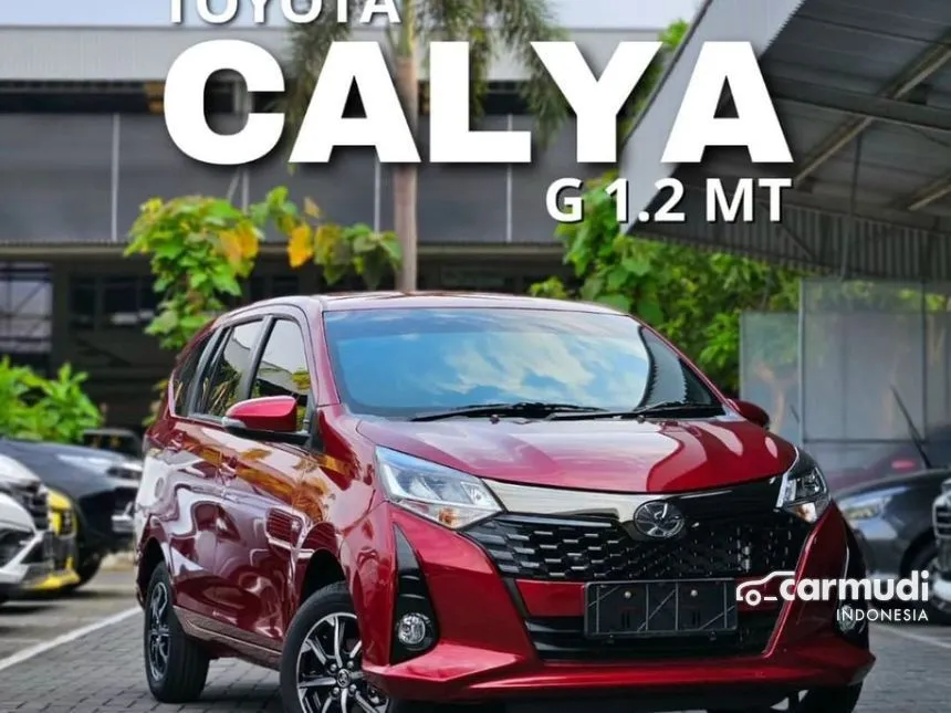 Jual Mobil Toyota Calya 2024 G 1.2 di DKI Jakarta Manual MPV Merah Rp 160.400.000