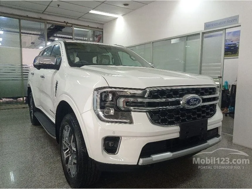 Jual Mobil Ford Everest 2024 Titanium 2.0 di Lampung Automatic SUV Putih Rp 980.000.000