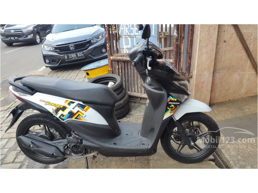 Jual Motor Honda Beat 2018 110 0.1 di Banten Automatic Others Hitam Rp