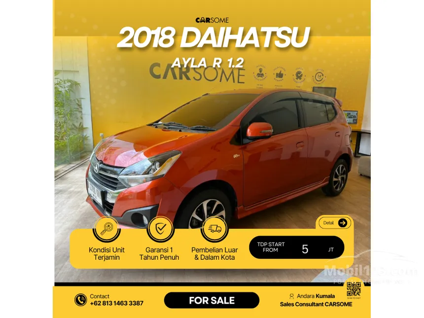 2018 Daihatsu Ayla R Hatchback