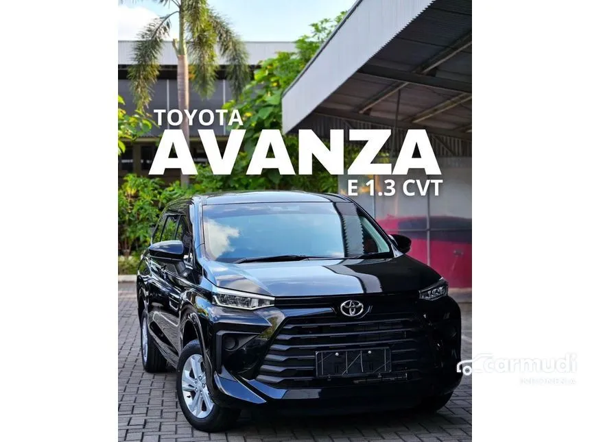Jual Mobil Toyota Avanza 2024 E 1.3 di DKI Jakarta Automatic MPV Hitam Rp 230.500.000