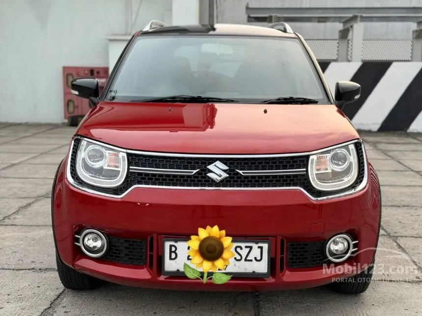 Jual Mobil Suzuki Ignis 2017 GX 1.2 di DKI Jakarta Automatic Hatchback Merah Rp 115.000.000