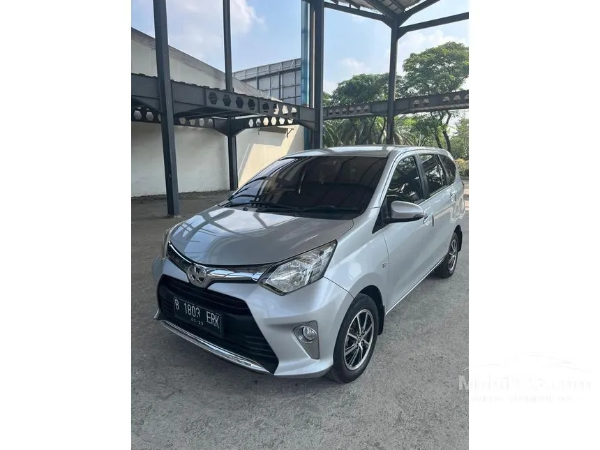 Jual Mobil Toyota Calya 2018 G 1.2 di Jawa Barat Automatic MPV Silver Rp 115.000.000