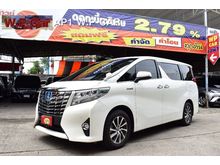 2015 Toyota ALPHARD 2.5 (ปี 15-18) HYBRID SR C Package E-Four Van