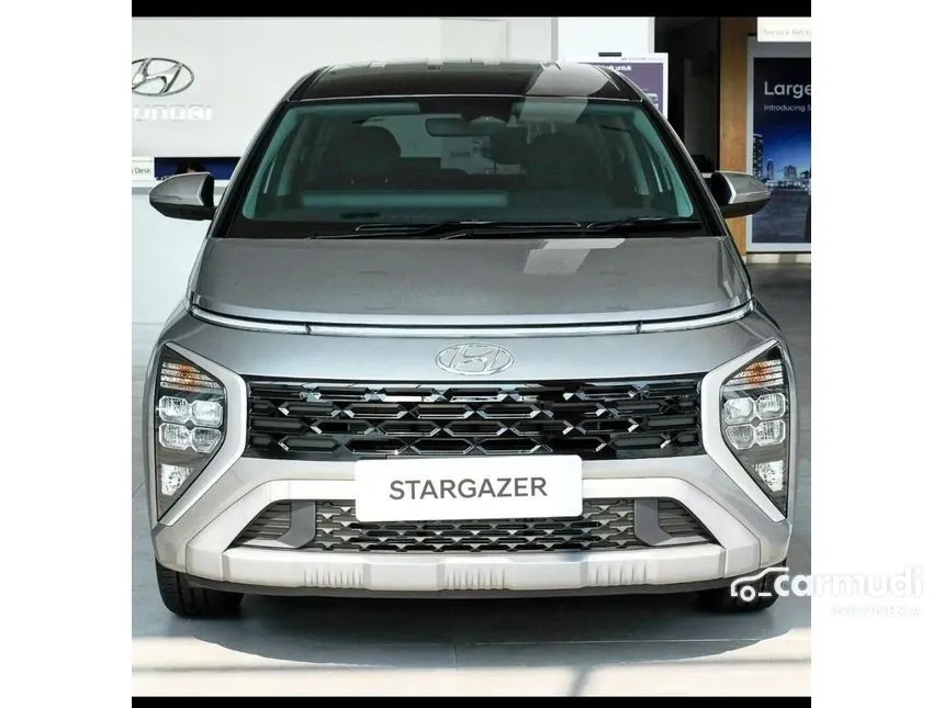 Jual Mobil Hyundai Stargazer 2024 Prime 1.5 di DKI Jakarta Automatic Wagon Abu
