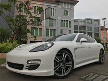 2012 Porsche Panamera 3.0 Hatchback Km10rb Full Option ATPM White On Black TDP.375JT