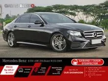 2019 Mercedes-Benz E350 2.0 AMG EQ Boost Sedan W213 Black Metallic Odo 35 Rb HOT ITEMS #Garasi Bloko