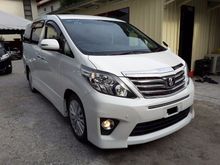 2013 Toyota Alphard 2.4 SC Unreg