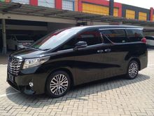 Toyota Alphard G 3.5 ATPM Tahun 2016, Executive Pilot Seat + Heater + Wooden Arm Rest + Premium Sound System , Exclusive Panel Wood, Cat Full Ori
