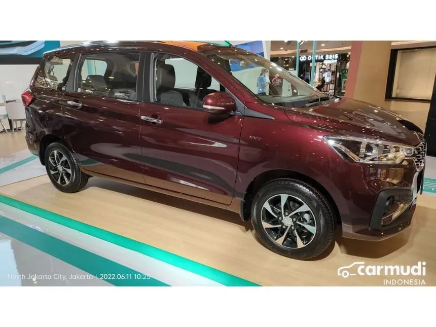 Jual Mobil Suzuki Ertiga 2024 GX Hybrid 1.5 di Jawa Barat Manual MPV Marun Rp 182.600.000