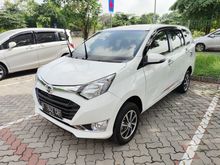 2018 Daihatsu Sigra 1.2 R MT Manual Putih Murah Terawat Bosku
