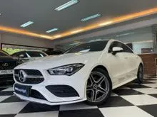 2021 Mercedes-Benz CLA200 1.3 AMG Line Coupe Nik2021 White On Black Km6000 Antik Free Service 5Thn #AUTOHIGH #BEST OFFER