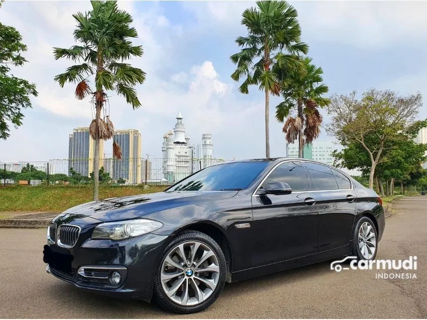 Jual Mobil BMW 520i 2015 Luxury 2.0 di DKI Jakarta Automatic Sedan Hitam Rp 470.000.000