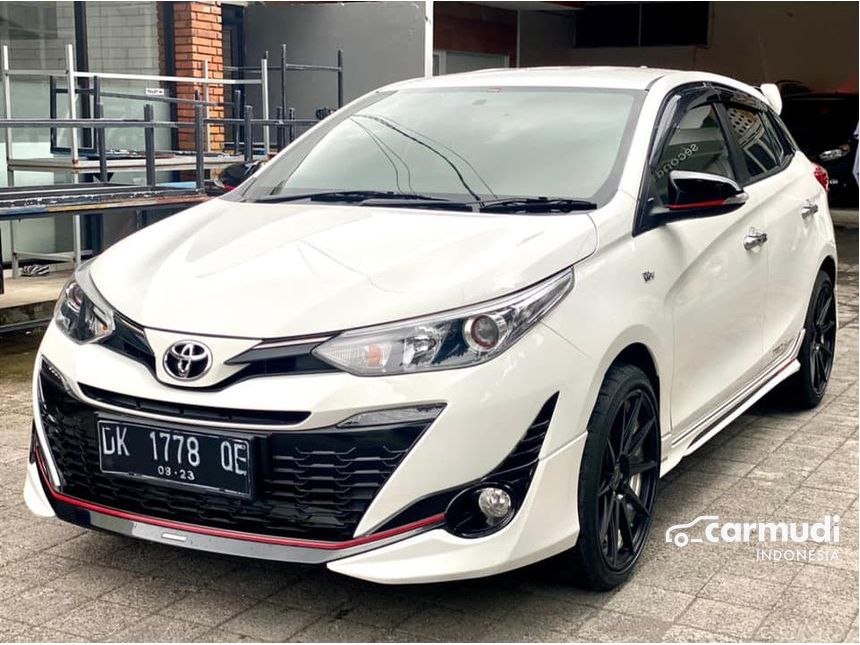 Toyota Yaris 2018 Trd Sportivo 1 5 In Bali Automatic Hatchback White For Rp 215 000 000 7865215 Carmudi Co Id