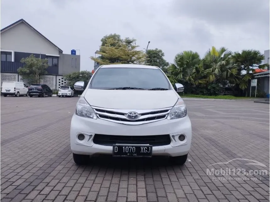 Jual Mobil Toyota Avanza 2014 G 1.3 di Jawa Barat Automatic MPV Putih Rp 120.000.000