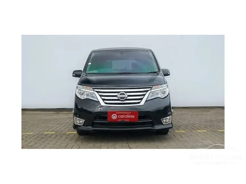 Jual Mobil Nissan Serena 2016 Highway Star 2.0 di Banten Automatic MPV Hitam Rp 185.000.000