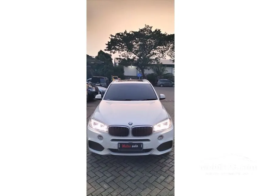 Jual Mobil BMW X5 2015 xDrive35i M Sport 3.0 di DKI Jakarta Automatic SUV Putih Rp 528.000.000