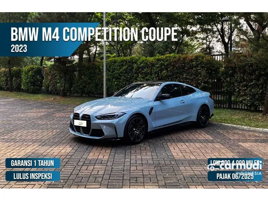 Jual Mobil BMW M4 2023 Competition 3.0 di Banten Automatic Coupe Abu