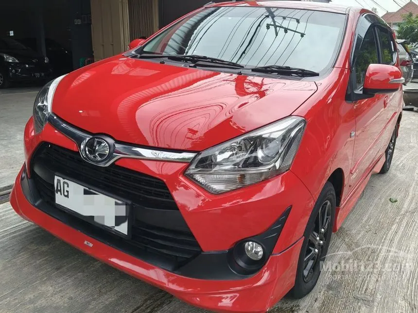 Jual Mobil Toyota Agya 2018 TRD 1.2 di Jawa Timur Manual Hatchback Merah Rp 124.000.000