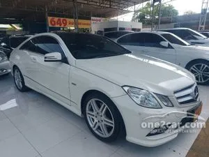 2010 Mercedes-Benz E250 1.8 CGI BlueEFFICIENCY Coupe