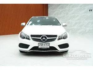 2015 Mercedes-Benz E200 2.0 AMG Dynamic Coupe