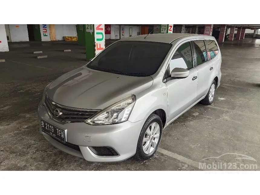 Jual Mobil Nissan Grand Livina 2015 SV 1.5 di DKI Jakarta Manual MPV Silver Rp 90.000.000