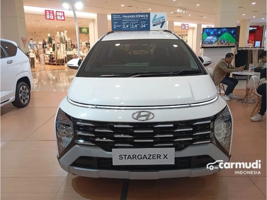 Jual Mobil Hyundai Stargazer X 2024 Prime 1.5 di DKI Jakarta Automatic Wagon Putih Rp 317.400.000