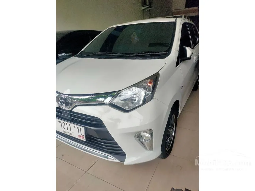 Jual Mobil Toyota Calya 2018 G 1.2 di Jawa Timur Automatic MPV Putih Rp 124.000.000