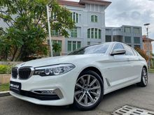 2018 BMW 520i 2.0 Luxury Sedan New Model G30 White On Saddle Tan Km10rb Wrnty5Thn #AUTOHIGH #BEST DEAL