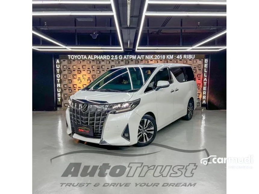 2018 Toyota Alphard G Van Wagon