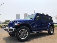 TDP Super Ringan Jeep Wrangler Sahara 2.0 AT 2018 Vivid Blue On Black 4Doors
