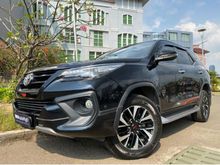 2018 Toyota Fortuner 2.4 TRD SUV Diesel Nik18 Black On Brown Km40rb Record #AUTOHIGH #BEST OFFER