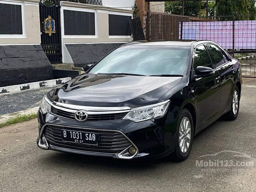 Jual Mobil Toyota Camry 2017 G 2.5 di DKI Jakarta Automatic Sedan Hitam Rp 205.000.000