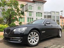 2013 BMW 730Li 3.0 F02 Sedan Reg.2014 Black Km17rb Panoramic 3TV RSE TDP.325JT