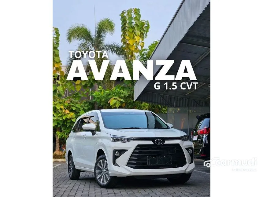 Jual Mobil Toyota Avanza 2025 G 1.5 di DKI Jakarta Automatic MPV Putih Rp 259.000.000
