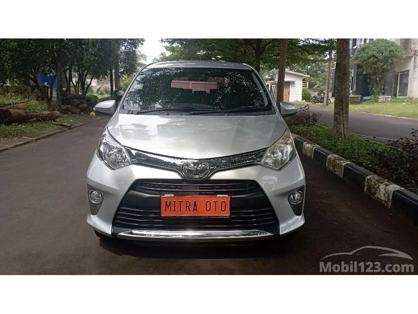 Jual Mobil Toyota Calya 2017 G 1.2 di Jawa Barat Automatic MPV Silver Rp 117.000.000