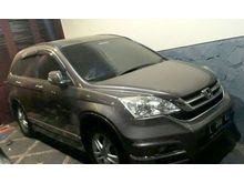 Jual 2010 Honda CR-V 2.4 28rb KM, orisinil, mulus, coklat metalik, pajak panjang
