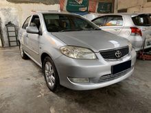 Toyota Vios G, Automatic, Silver Metalik (2003) TDP 23 jt Nopol Genap