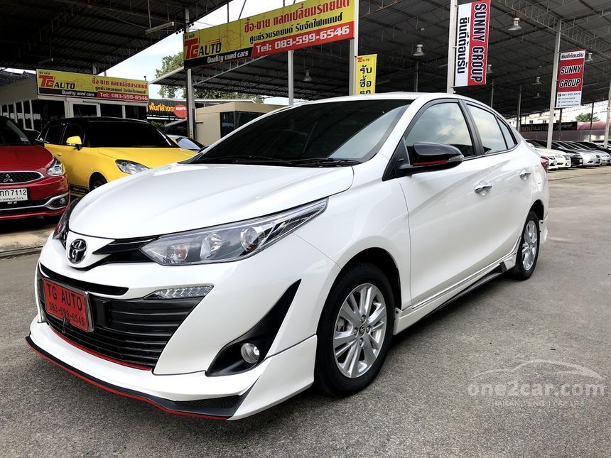 Toyota Yaris Ativ 2018 S 1.2 in กรุงเทพและปริมณฑล Automatic Sedan สีขาว ...