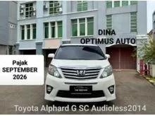 2014 Toyota Alphard 2.4 SC MPV