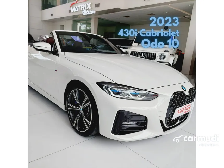 Jual Mobil BMW 430i 2023 M Sport 2.0 di DKI Jakarta Automatic Convertible Putih Rp 1.730.000.000
