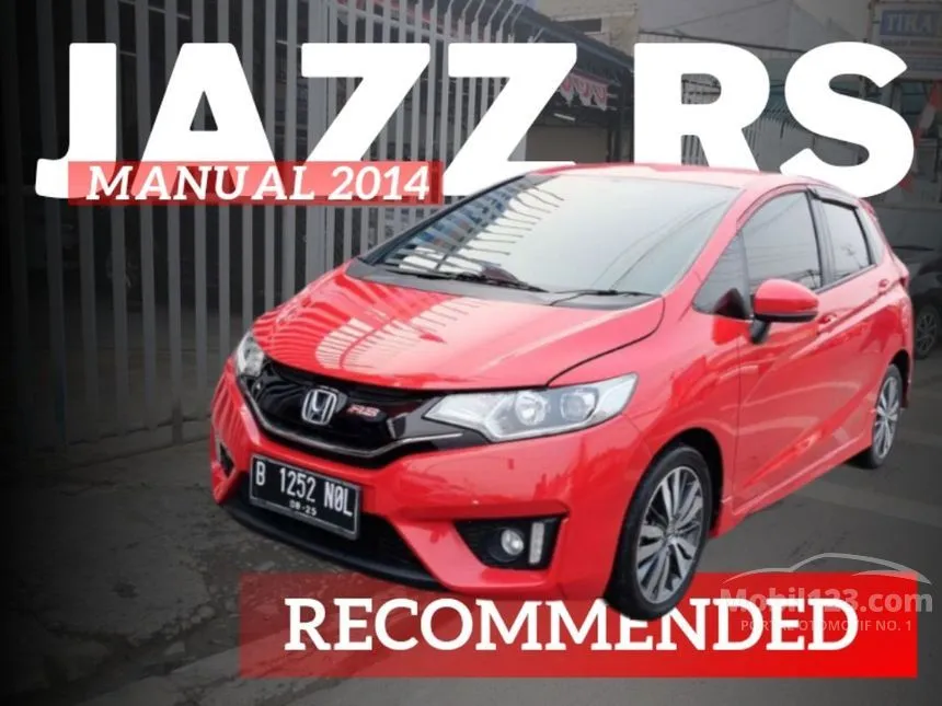 Jual Mobil Honda Jazz 2014 RS 1.5 di Banten Manual Hatchback Merah Rp 169.000.000