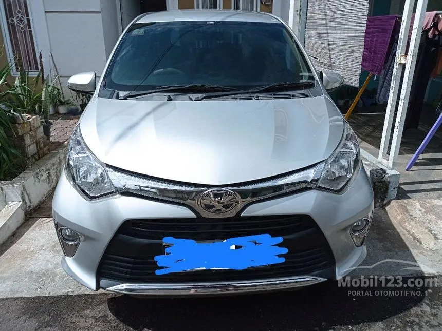 Jual Mobil Toyota Calya 2018 G 1.2 di Banten Manual MPV Silver Rp 108.000.000