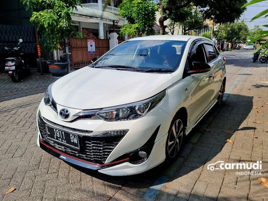 Jual Mobil Toyota Yaris 2019 TRD Sportivo 1.5 di Jawa Timur Automatic Hatchback Putih Rp 229.000.000