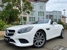 2017 Mercedes-Benz SLC200 2.0 R172 Convertible Reg.2018 White On Black Km20rb Cabriolet Wrnty ISP-2021 #AUTOHIGH #MUST HAVE