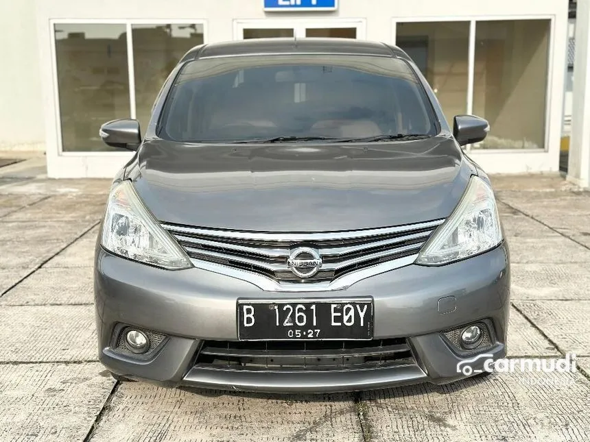 Jual Mobil Nissan Grand Livina 2017 XV 1.5 di DKI Jakarta Automatic MPV Abu